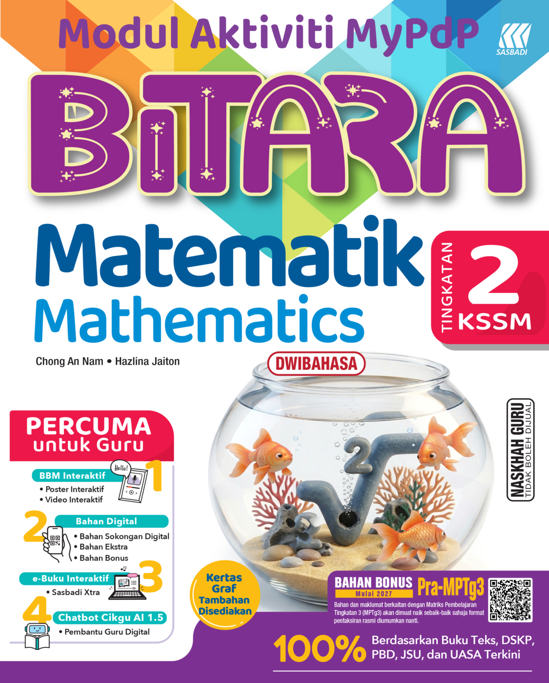 MyPdp Bitara Matematik Ting. 2 Cover